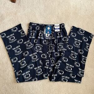 NWT Penn State NCAA Nittany Lions Team Sleep Pants Young Men's Medium
